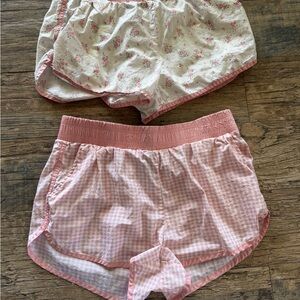 Rewash Pink Gingham Shorts